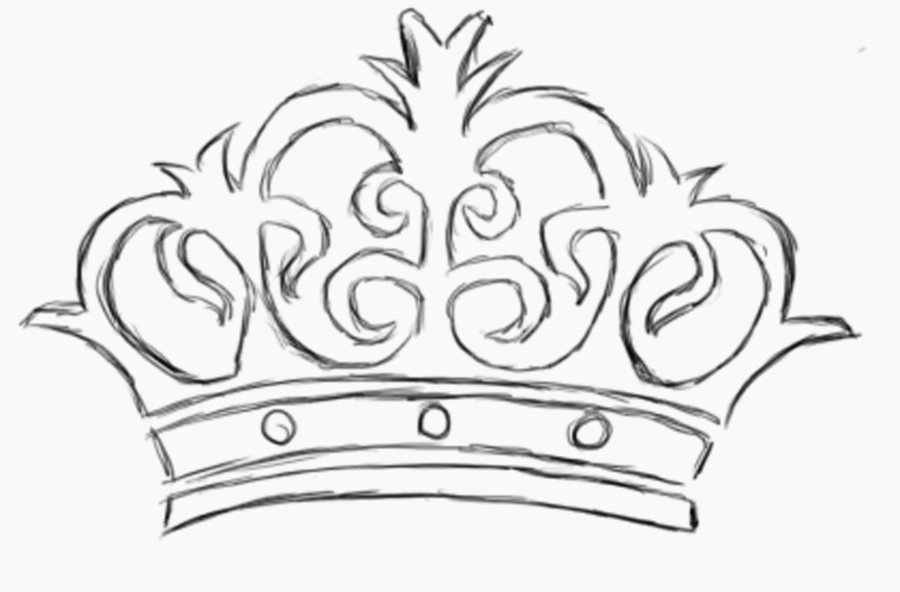 Queen Crown Sketch