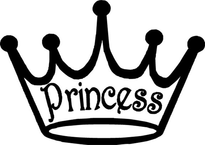 709x500 White Clipart Princess Crown - Queen Crown Sketch