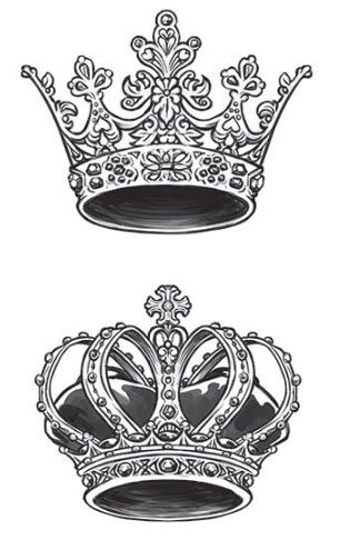 307x504 Drawn Crown Queens - Queen Crown Sketch
