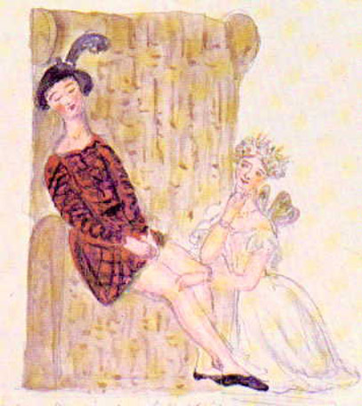 407x456 Young Queen Victoria And The Arts Karin Fernald - Queen Victoria Sketches