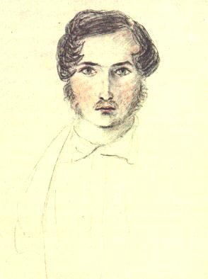 294x394 A Water Color Of Prince Albert By Victoria, His Biggest Fan - Queen Victoria Sketches