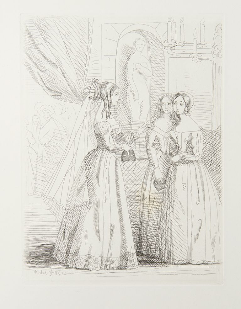 768x985 Presentation Album Of 80 Etchings By Queen Victoria Amp Prince - Queen Victoria Sketches