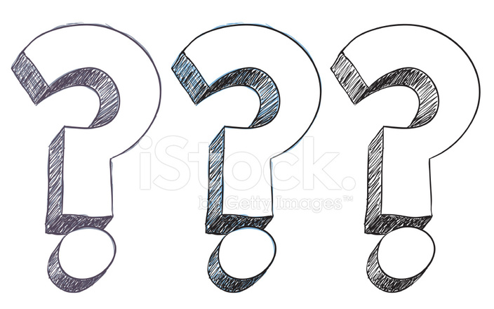 704x440 Question Mark Sketch Stock Vector - Question Sketch