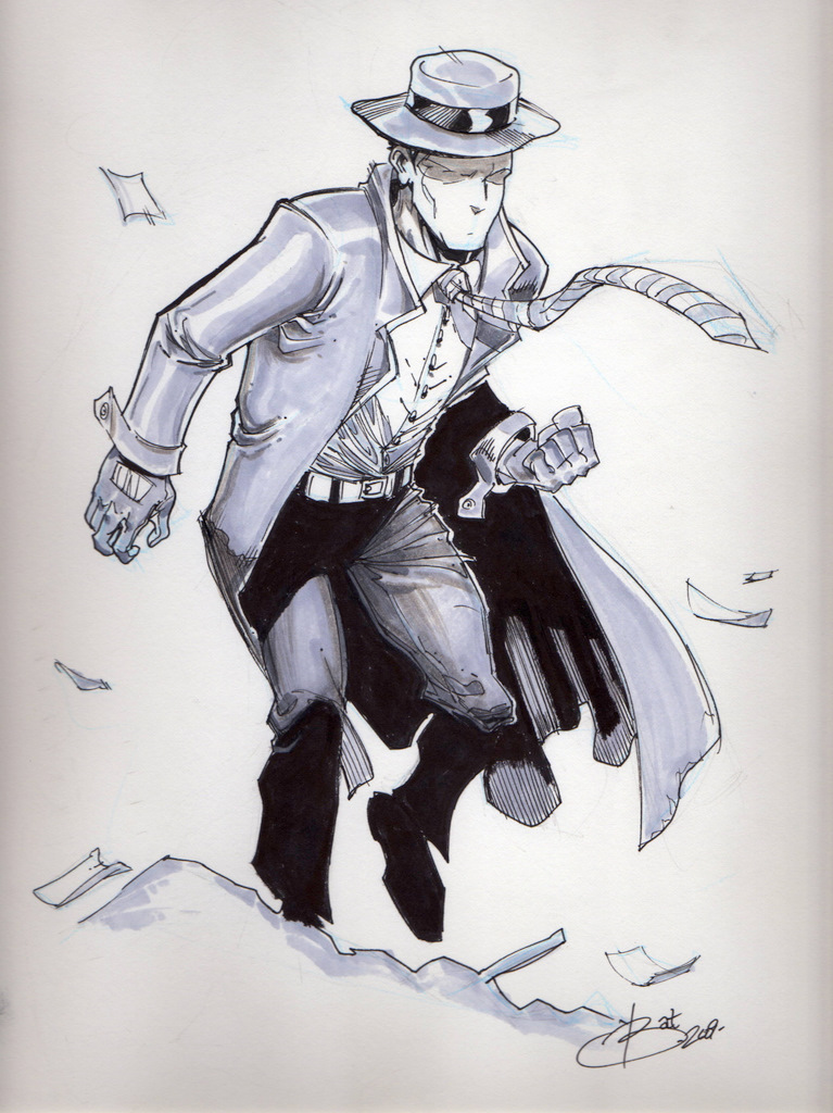 767x1024 The Question Con Sketch By Bathill8 - Question Sketch