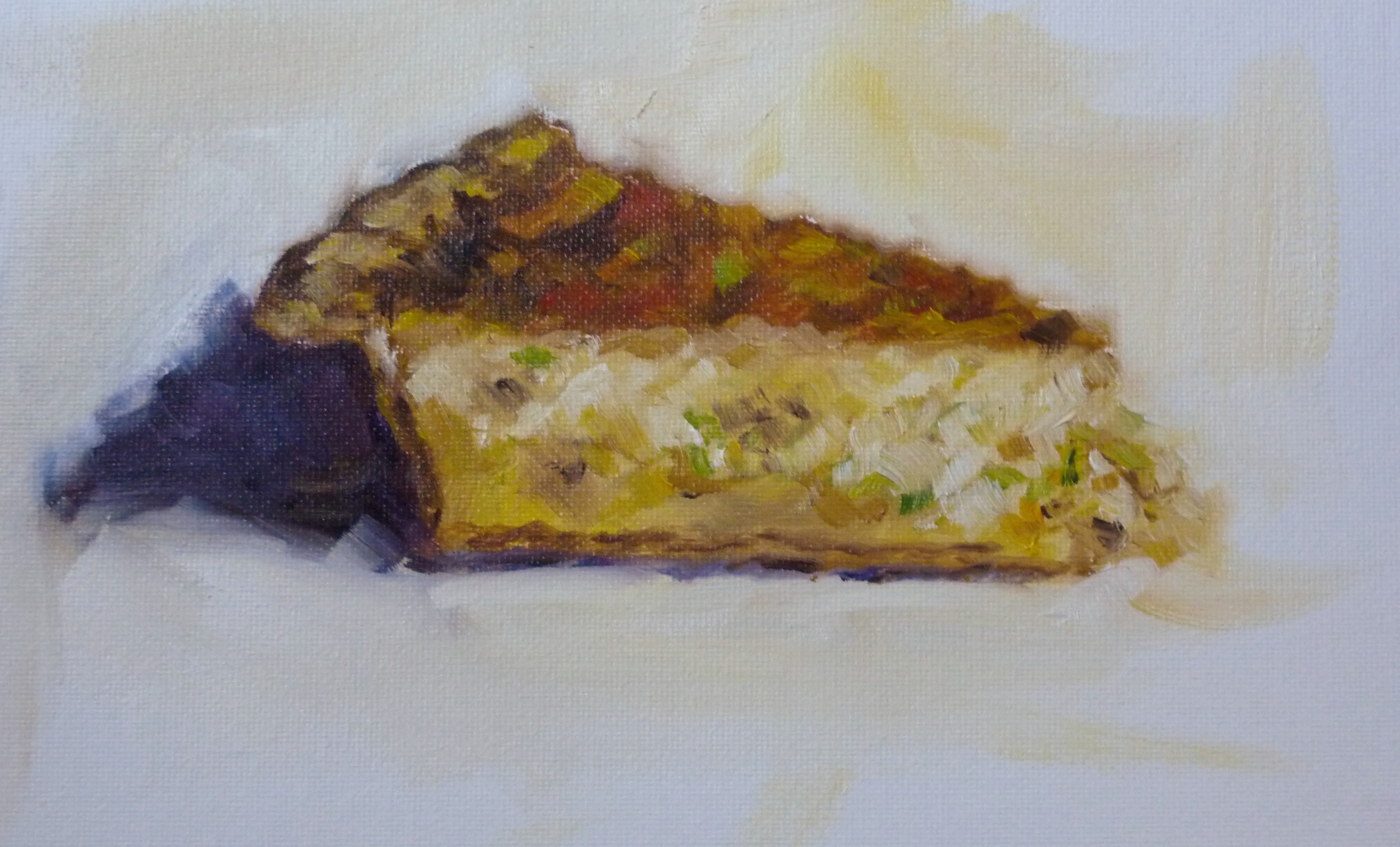 3565x2158 Oil Sketches Marlene Lee Art - Quiche Sketch