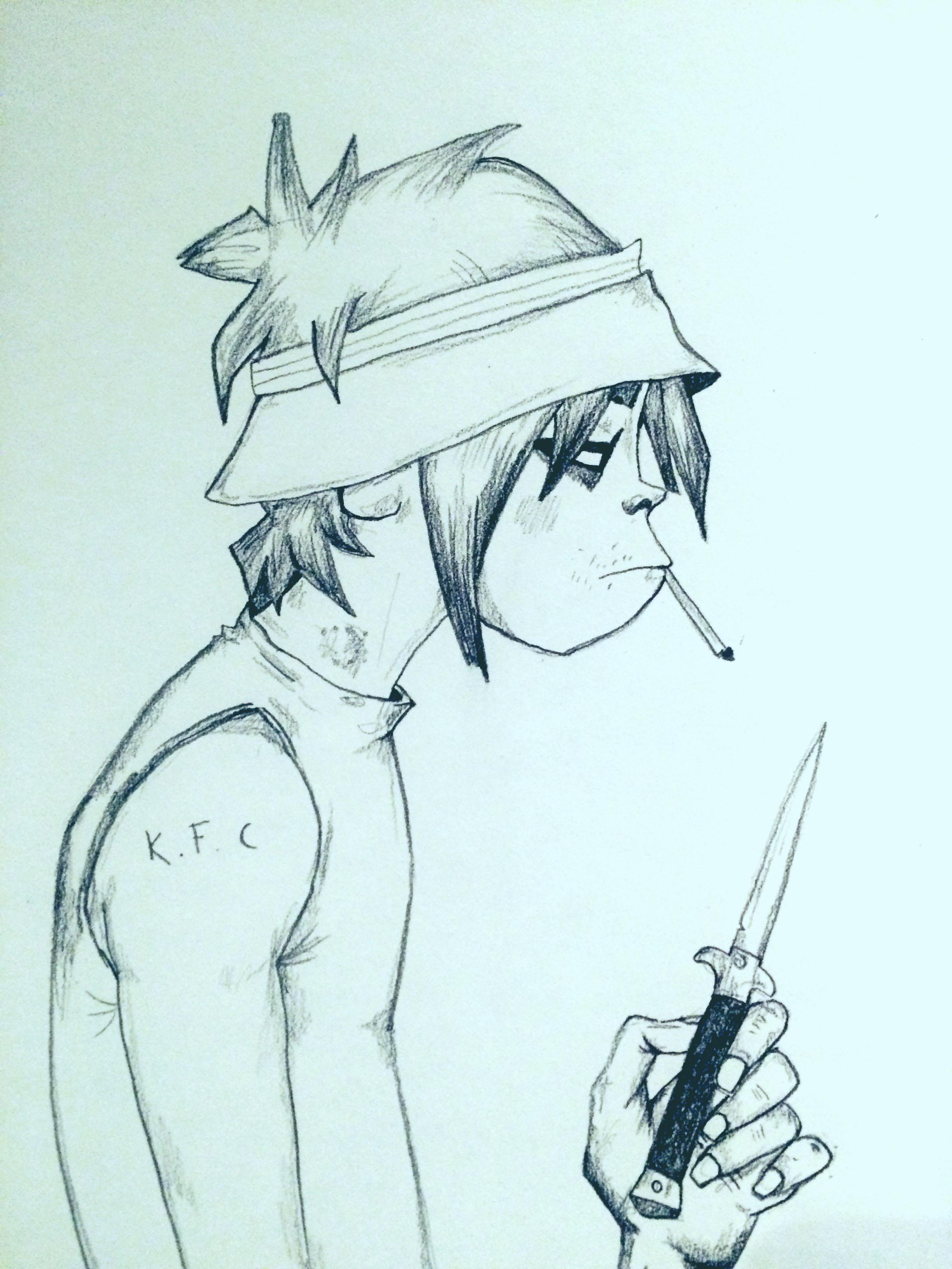 2 d рисунок. Гориллаз скетчи 2 d. Gorillaz скетчи. 2d Gorillaz Наброски. 2d гориллаз рисунок.