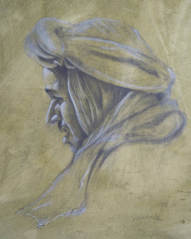 770x963 North Africa Quick Sketch Drawing By Jonathan Wommack Saatchi Art - Quick Sketch Artist