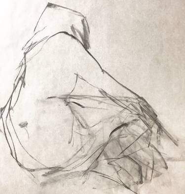 375x393 Saatchi Art Quick Sketch Drawing By Jane Du Brin - Quick Sketch Artist