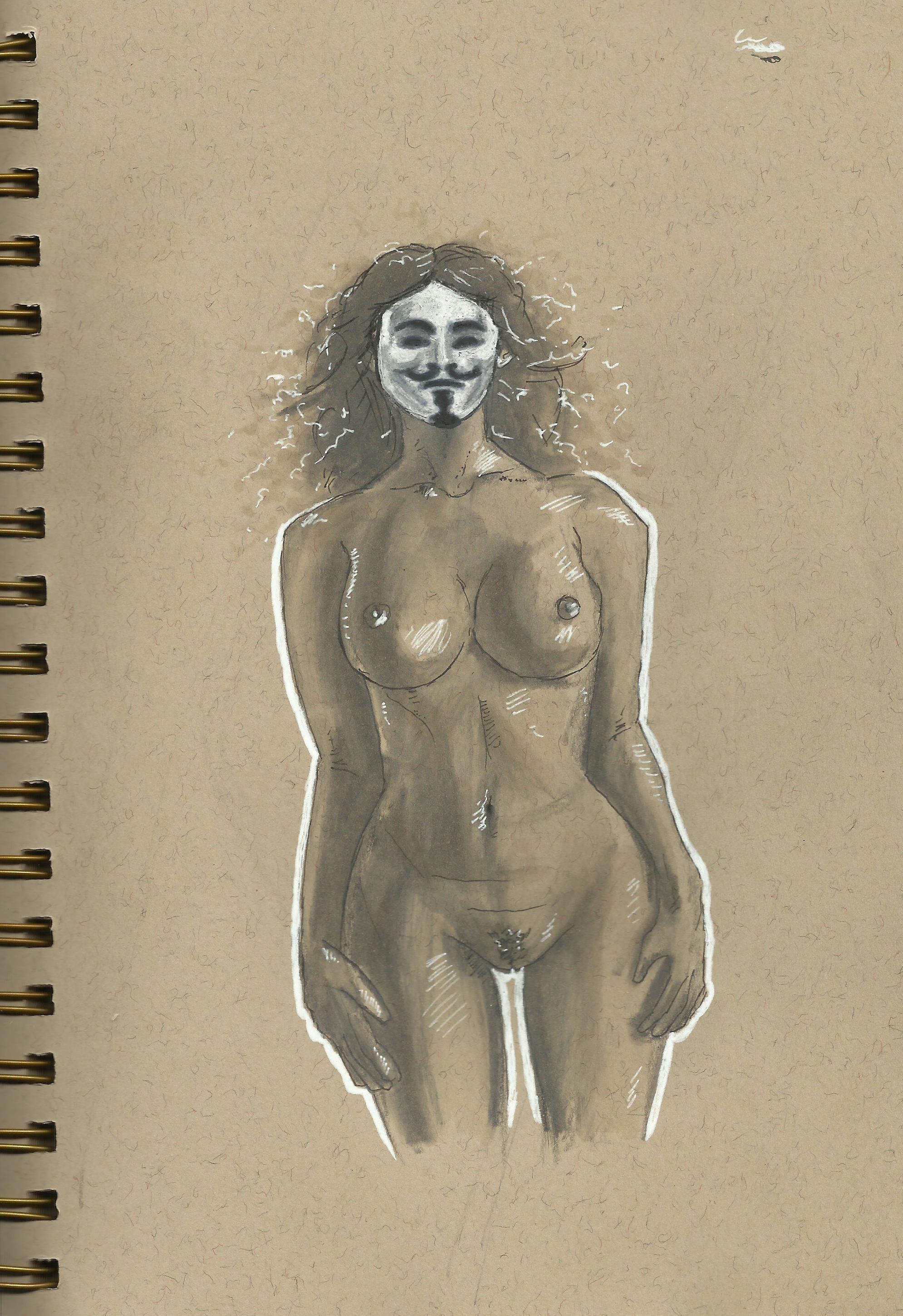 1990x2901 Life Drawing Practice Hallucination Rain - Quick Sketch Practice