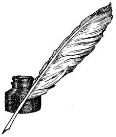 236x280 Image Result For Feather Quill Pen Drawing Tattoo - Quill Sketch