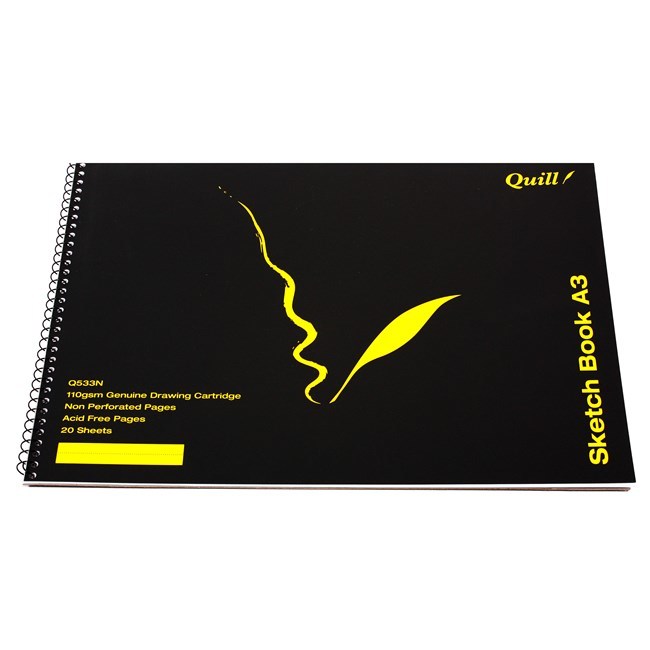 650x650 Sketch Book A3 40 - Quill Sketch