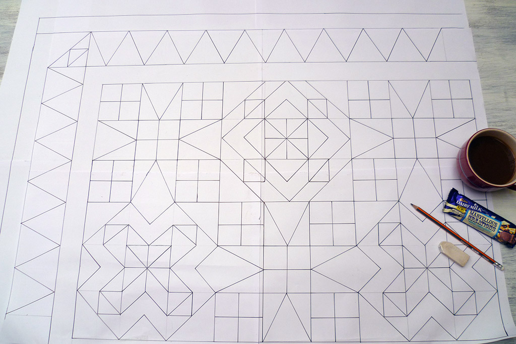 Quilt Sketch at Explore collection of Quilt Sketch