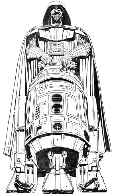 400x681 - R2d2 Sketch