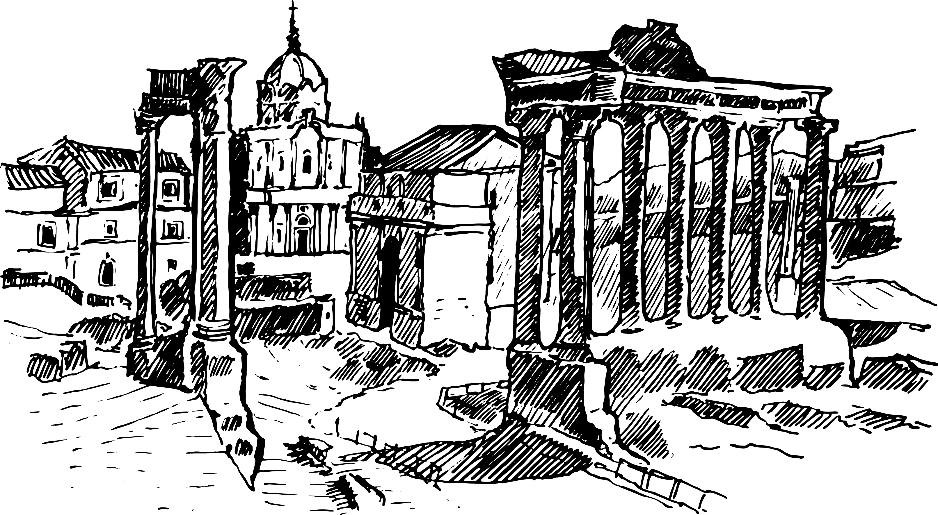 3224x1772 Life Sketches A Rabbi And A Priest - Rabbi Sketch