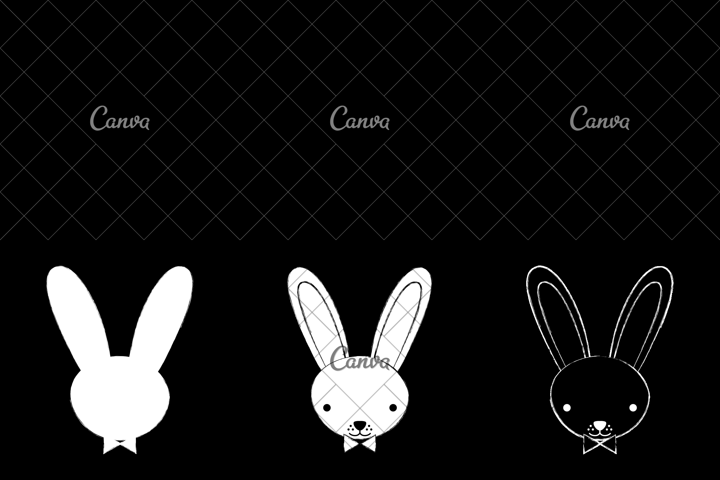 2400x1600 Rabbit Face Sketch - Rabbit Face Sketch