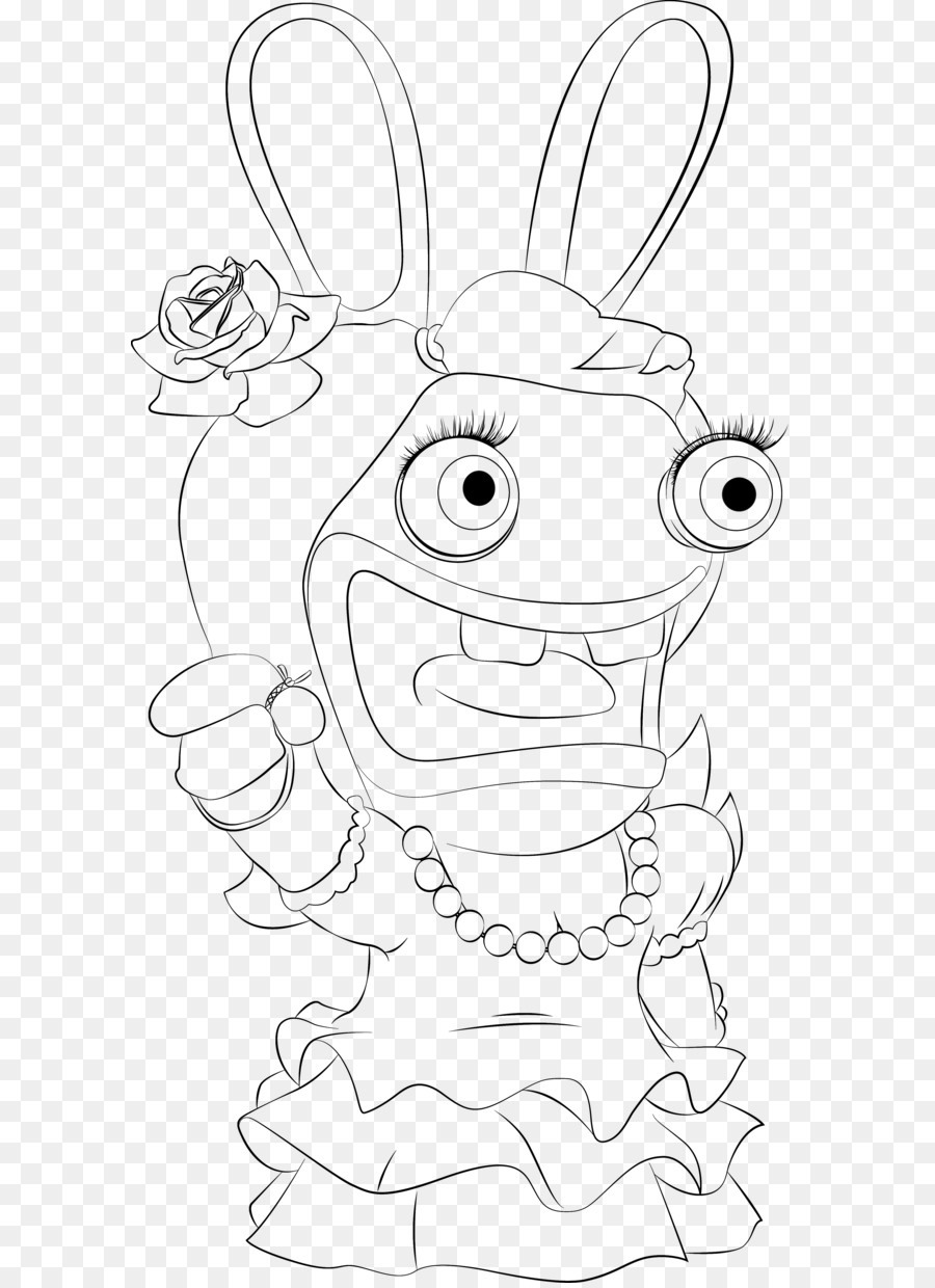 900x1240 Hare Line Art Rabbit Sketch - Rabbit Sketch