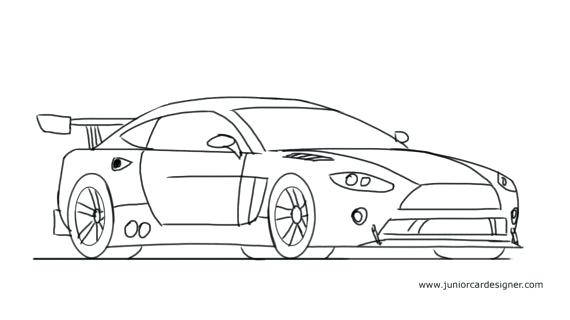 570x320 Tagged Race Car Drawing Template Definition Biology Quizlet How To - Race Car Sketch