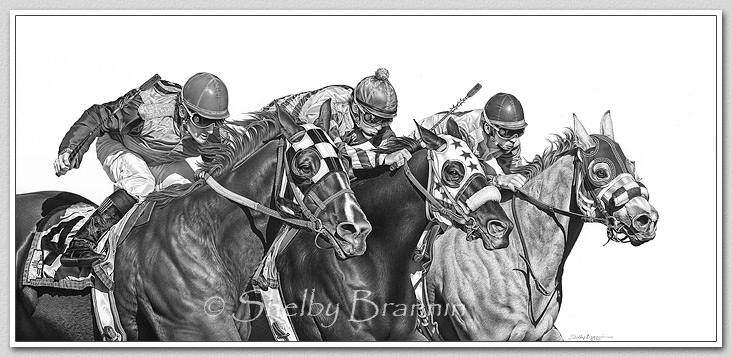 732x357 Race Drawing, Pencil, Sketch, Colorful, Realistic Art Images - Race Horse Sketches