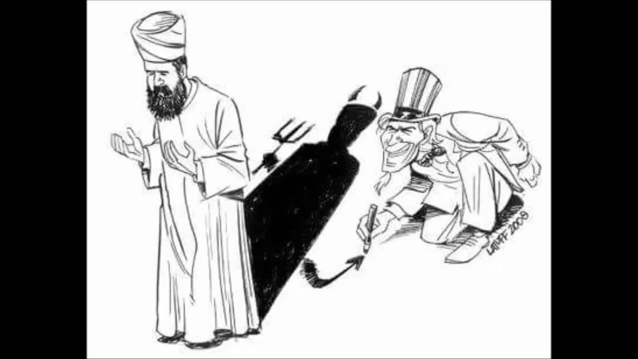 1280x720 Muslim, Islam, Racism And The Media Discrimination - Racism Sketch