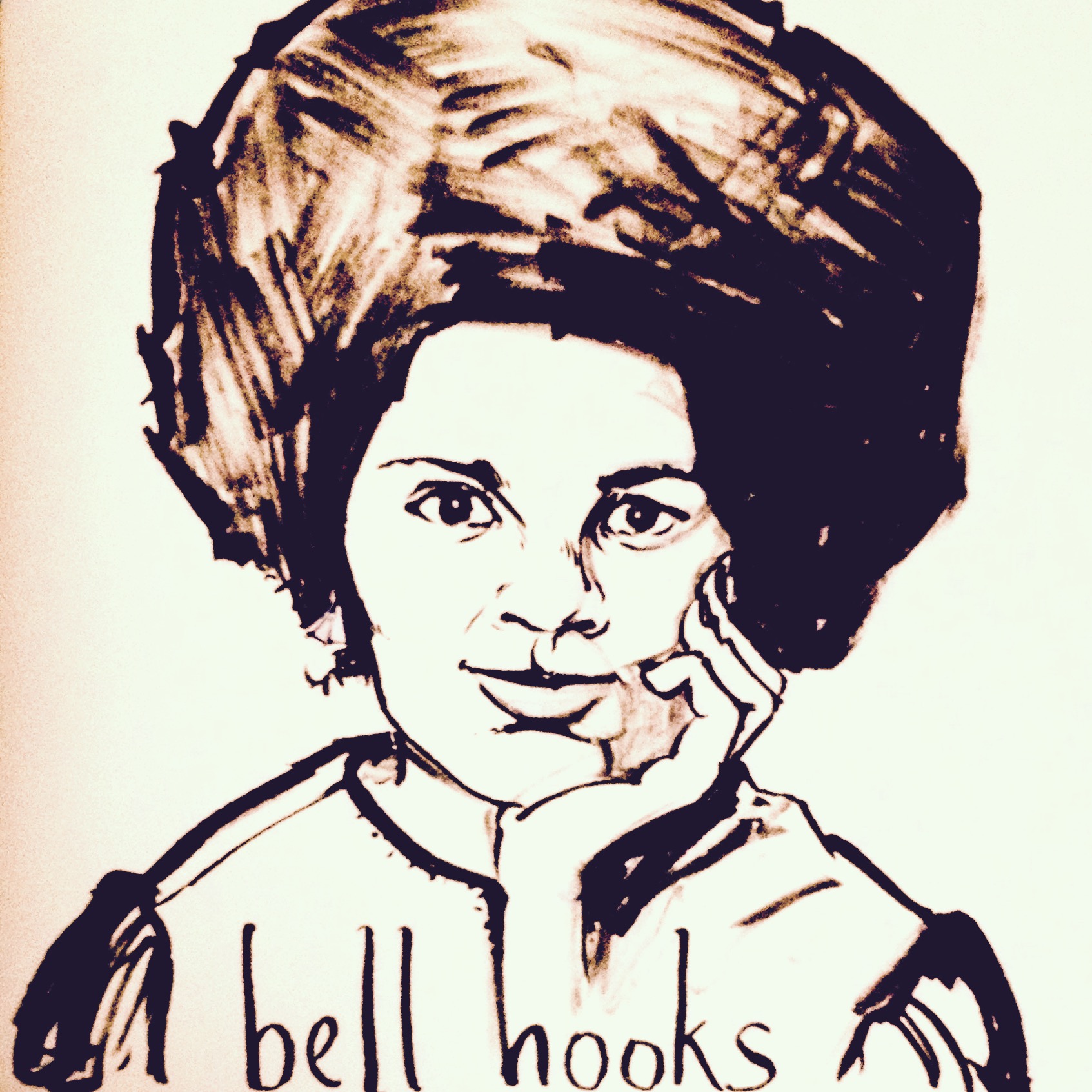 1693x1693 Episode 139 Bell Hooks On Racismsexism The Partially Examined - Racism Sketch