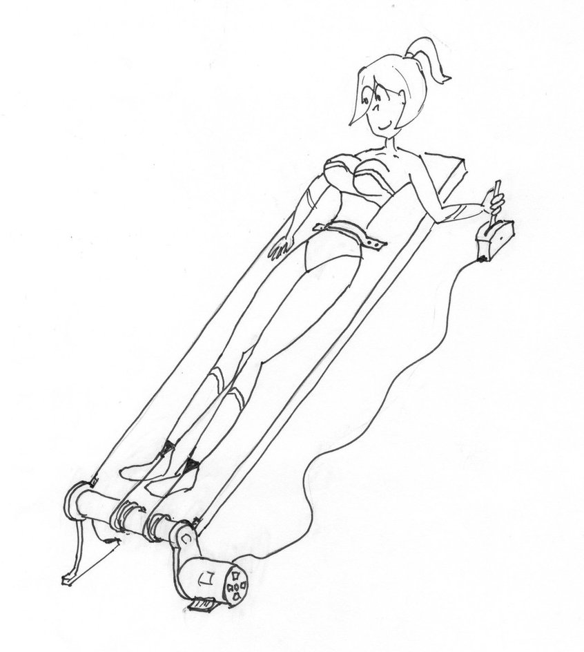 846x944 Stretch Rack Sketch By Ozwick - Rack Sketch