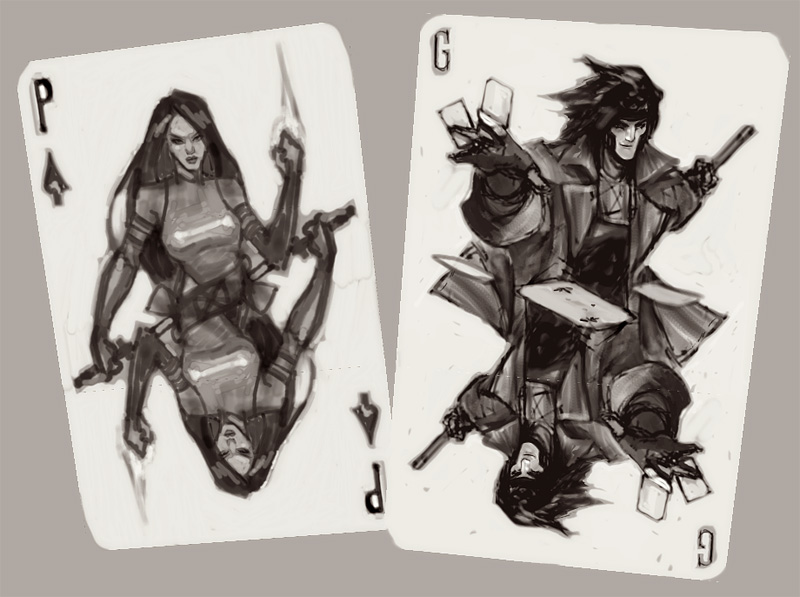 800x597 Radial Painting (2d) Polycount - Radial Sketch