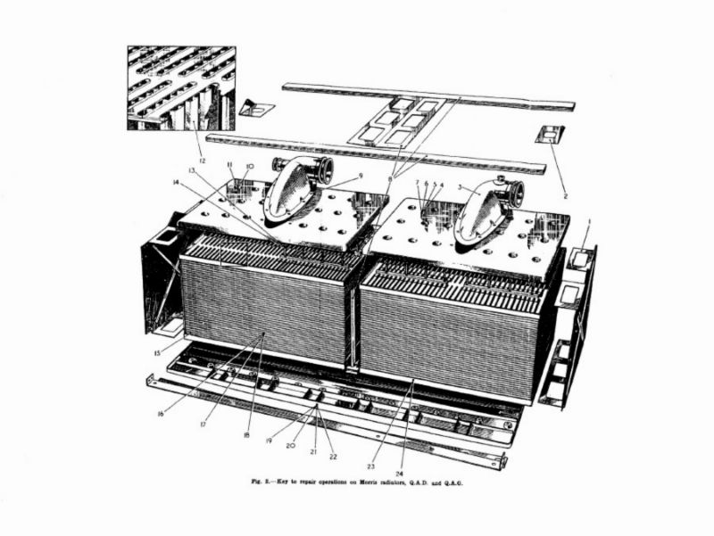800x601 Restoration Stories Since 1974 Replicore New Zealand - Radiator Sketch