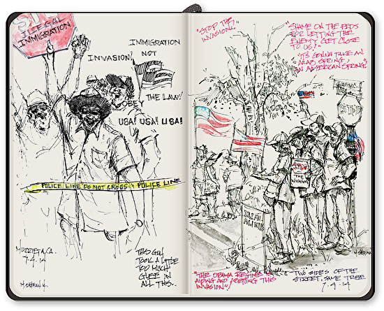 550x445 Gurney Journey Radio Sketch Artist - Radio Sketch