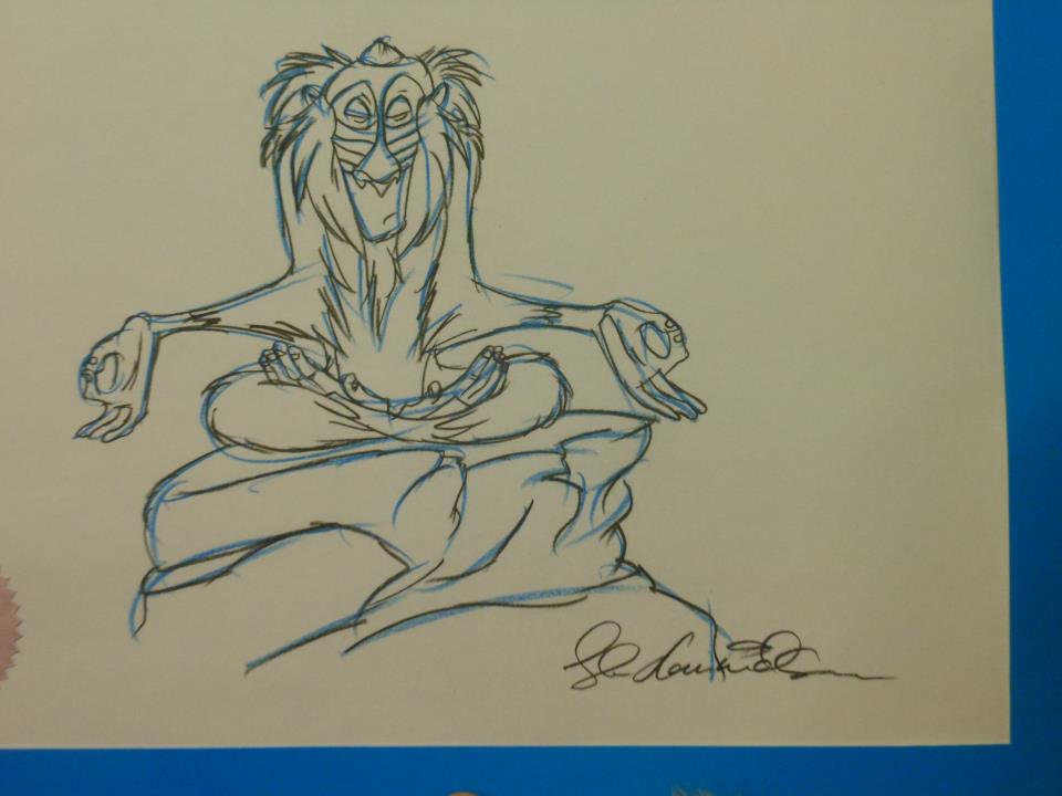 960x720 My Brother In Law Bought A Drawing Of Rafiki From The Lion King - Rafiki Sketch