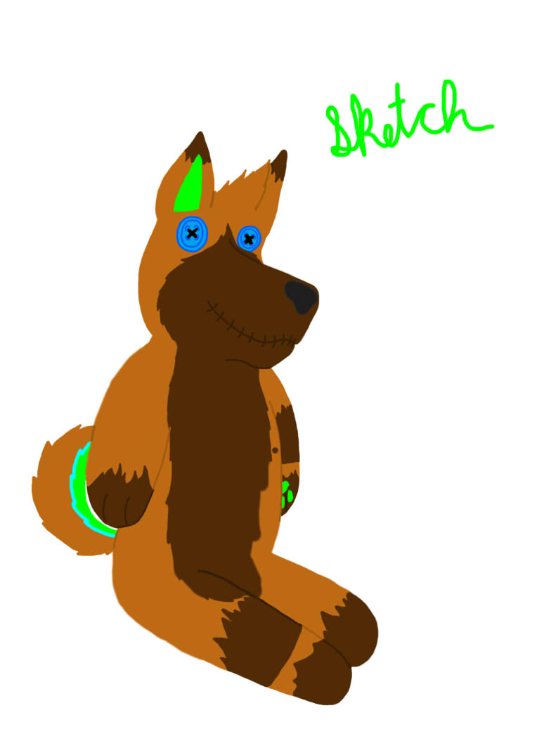 784x1044 Sketch Rag Dog - Rag Doll Sketch