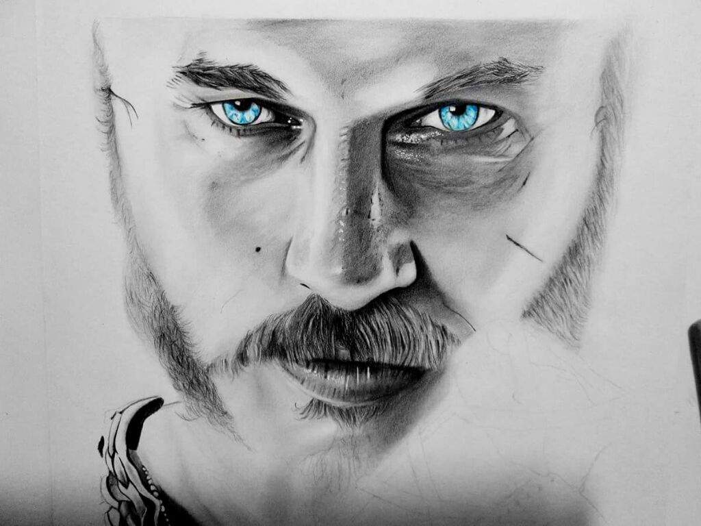 1024x768 Ragnar Lothbrok Drawing Art Amino - Ragnar Lothbrok Sketch