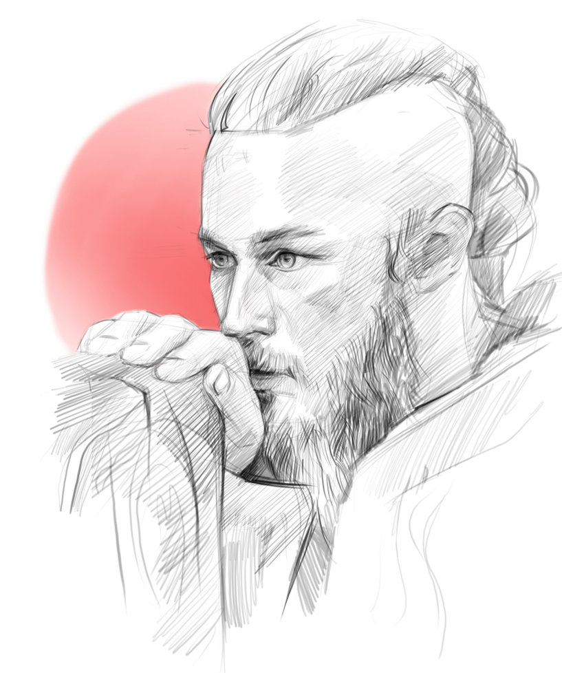 Ragnar Lothbrok Sketch at Explore collection of