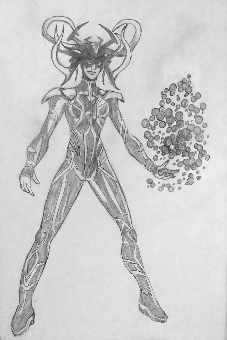 792x1185 Hela From Thor Ragnarok - Ragnarok Sketch