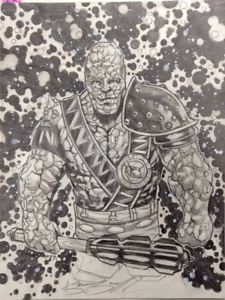 225x300 Korg Thor Ragnarok 9x12 Pencil Sketch Drawing Steven Burch Ebay - Ragnarok Sketch