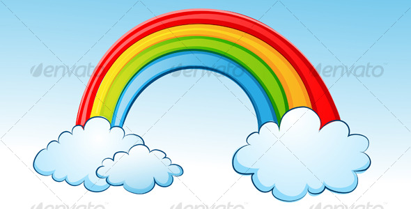 590x300 Rainbow By Kuzzie Graphicriver - Rainbow Sketch