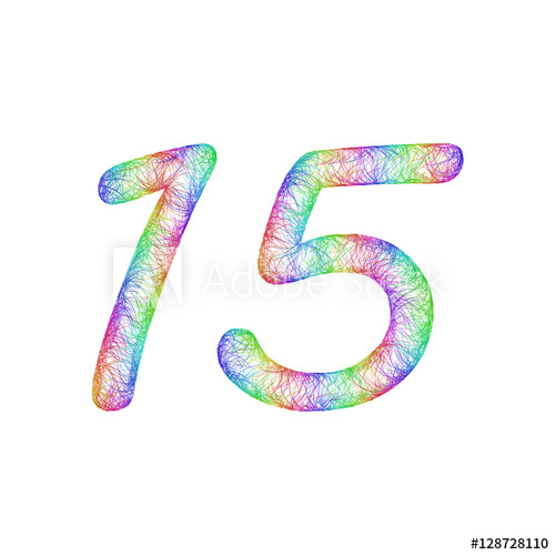 500x500 Rainbow Sketch Anniversary Design - Rainbow Sketch