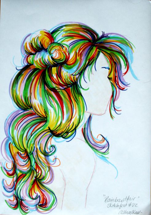 492x700 Sketch Fest! - Rainbow Sketch