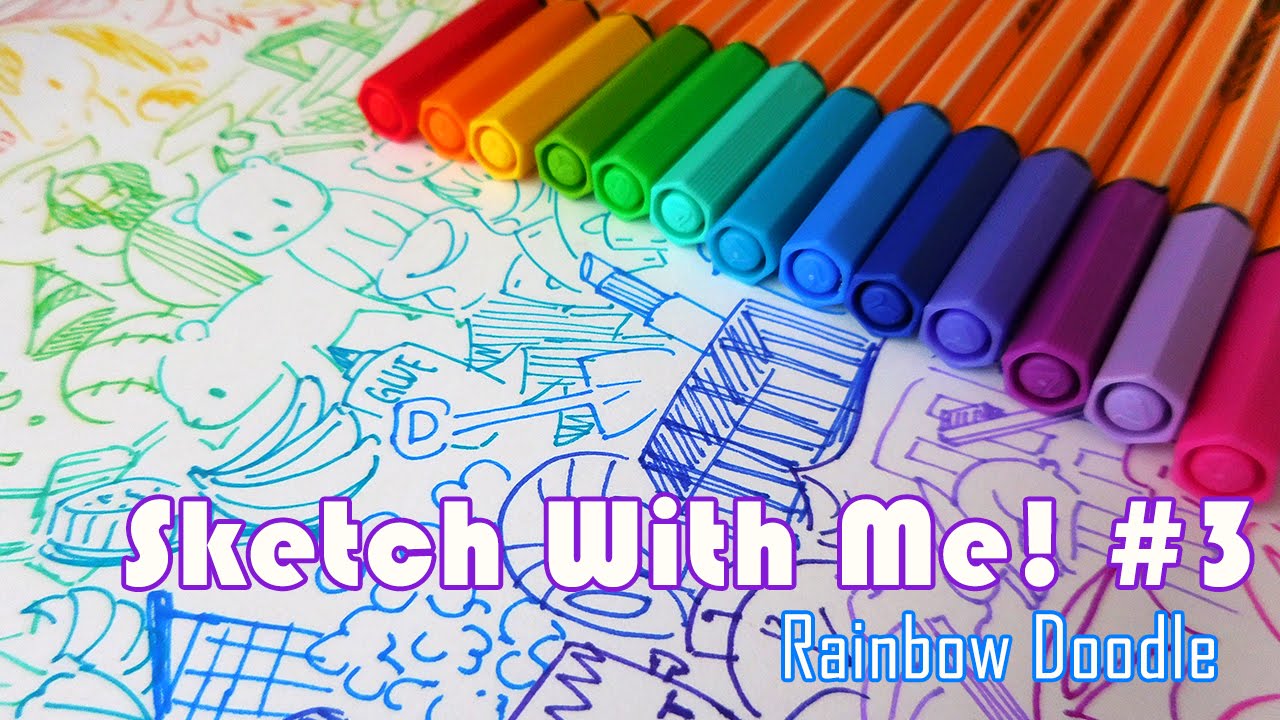 1280x720 Sketch With Me - Rainbow Sketch
