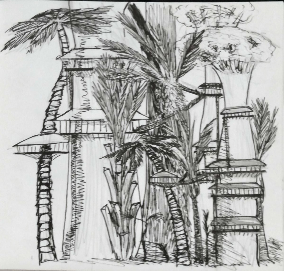 1200x1145 Img 20180703 111024.jpg (Dracorex Creations) - Rainforest Tree Sketch