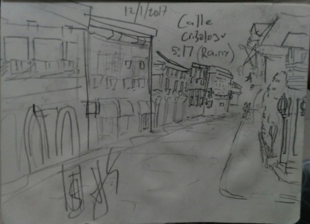 1024x738 Rainy Day Sketch By Ketchupboi - Rainy Day Sketch