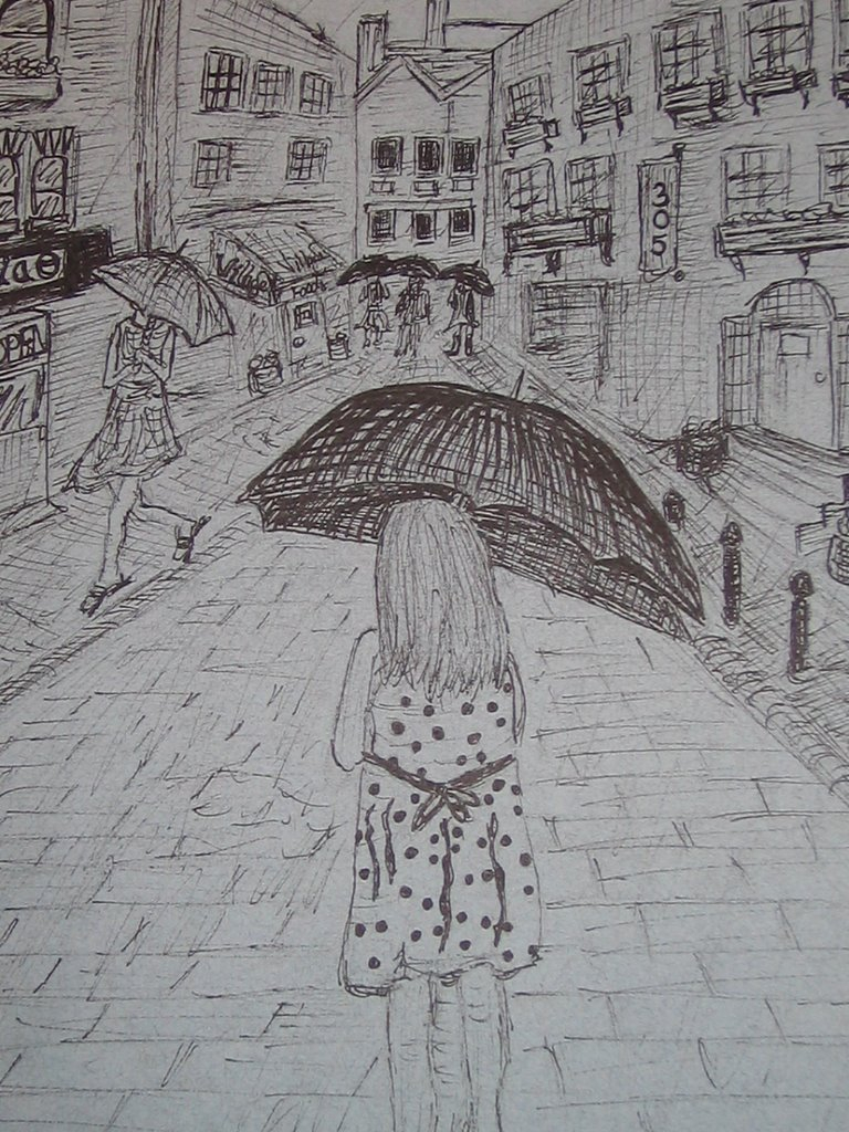 Люди в городе графика. Дождливый пейзаж карандашом. Графика человек под дождем. Дождь карандашом. Дождливый день карандашом.