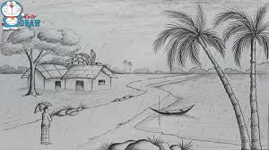 Rainy Season Sketch At Paintingvalley Com Explore Collection Of