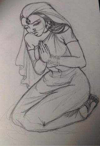 320x468 In A Sketchbook I Misplaced A While Back And Just Found, There Are - Rama Sketch