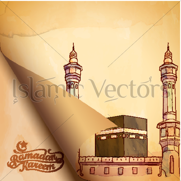 600x600 Download Islamic Vector Design Ramadan Kareem - Ramadan Sketch