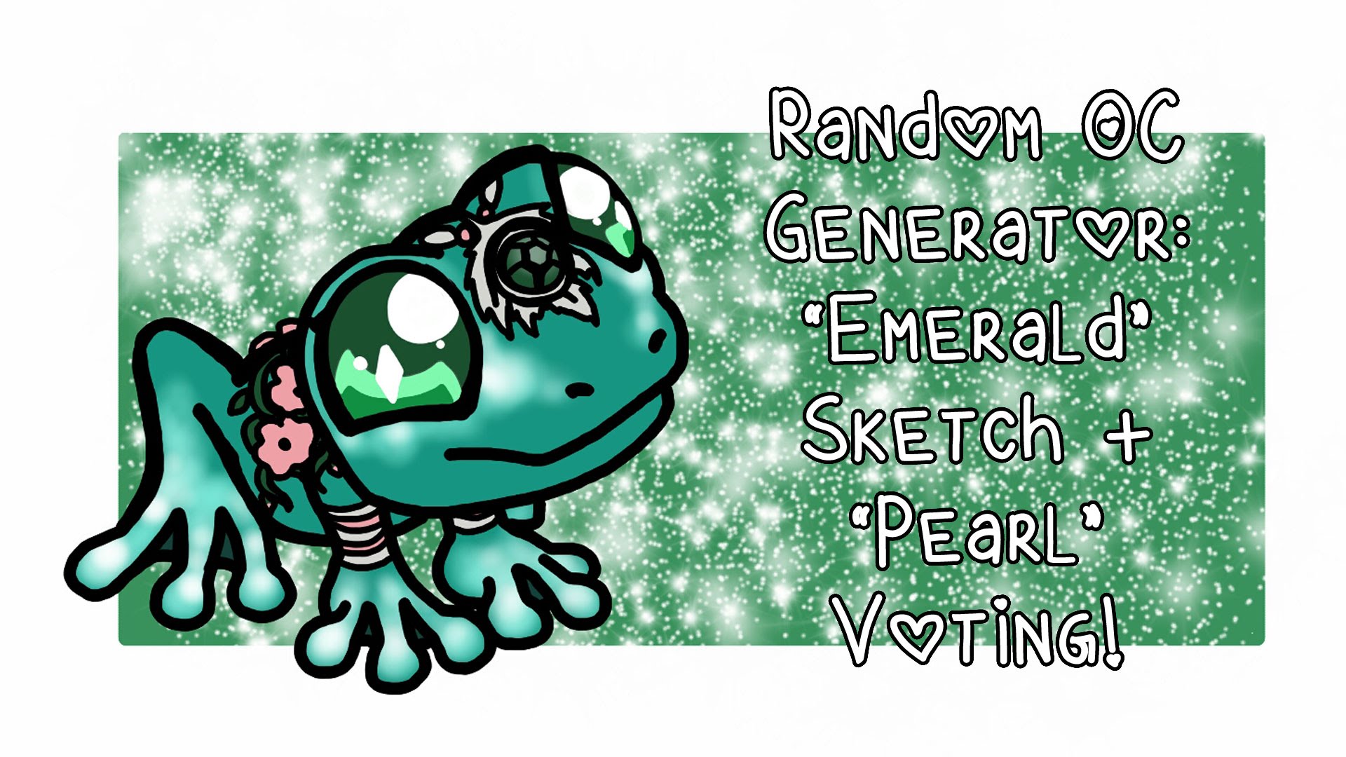 1920x1080 Random Oc Generator Emerald Sketch + Vote Here For Pearl - Random Sketch Generator