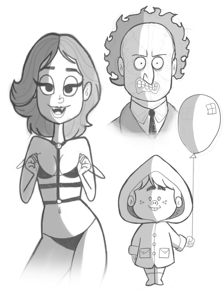 768x1024 Random Sketches 165 Hello, Im Ben. - Random Sketches