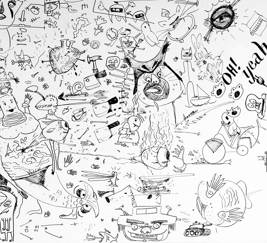 900x821 Random Sketches - Random Sketches