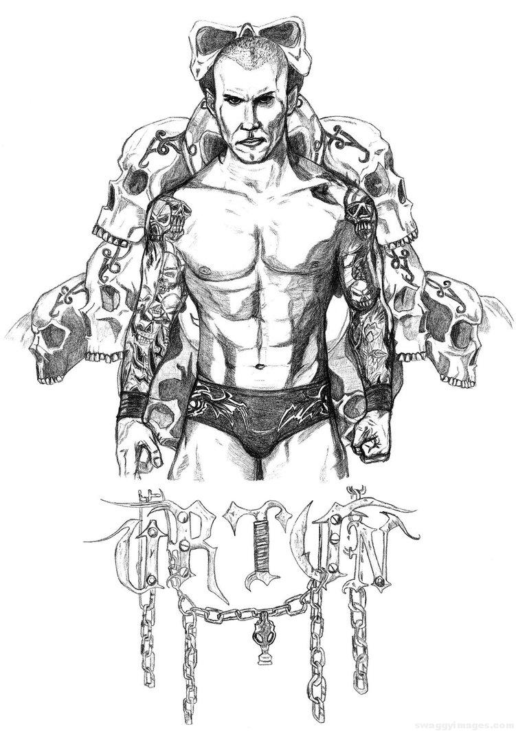 751x1064 Randy Orton The Viper Sketch Swaggy Images - Randy Orton Sketch