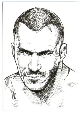 292x400 Wwe Jerry The King Lawler Randy Orton 11 Autograph Art Sketch - Randy Orton Sketch