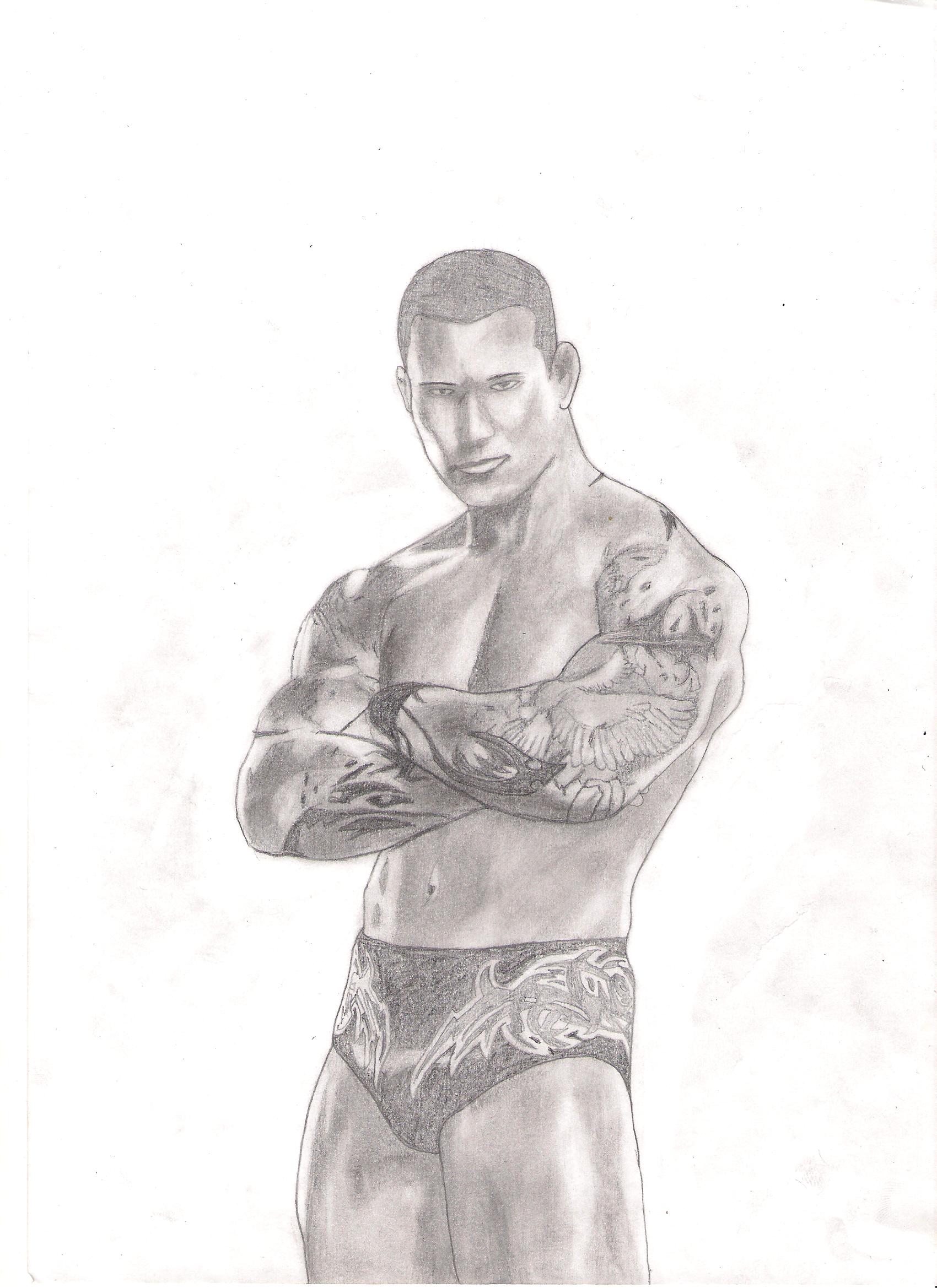 1700x2338 Wwe Randy Orton 2 By Eduard2009 - Randy Orton Sketch